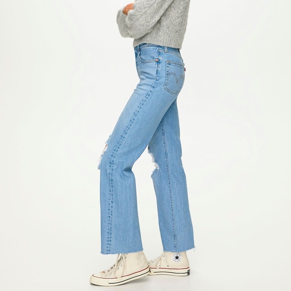 Levi's ribcage straight full length